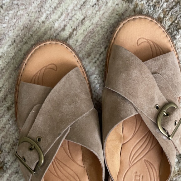 Born | Rio Slide-On Suede Sandals - Picture 5 of 6